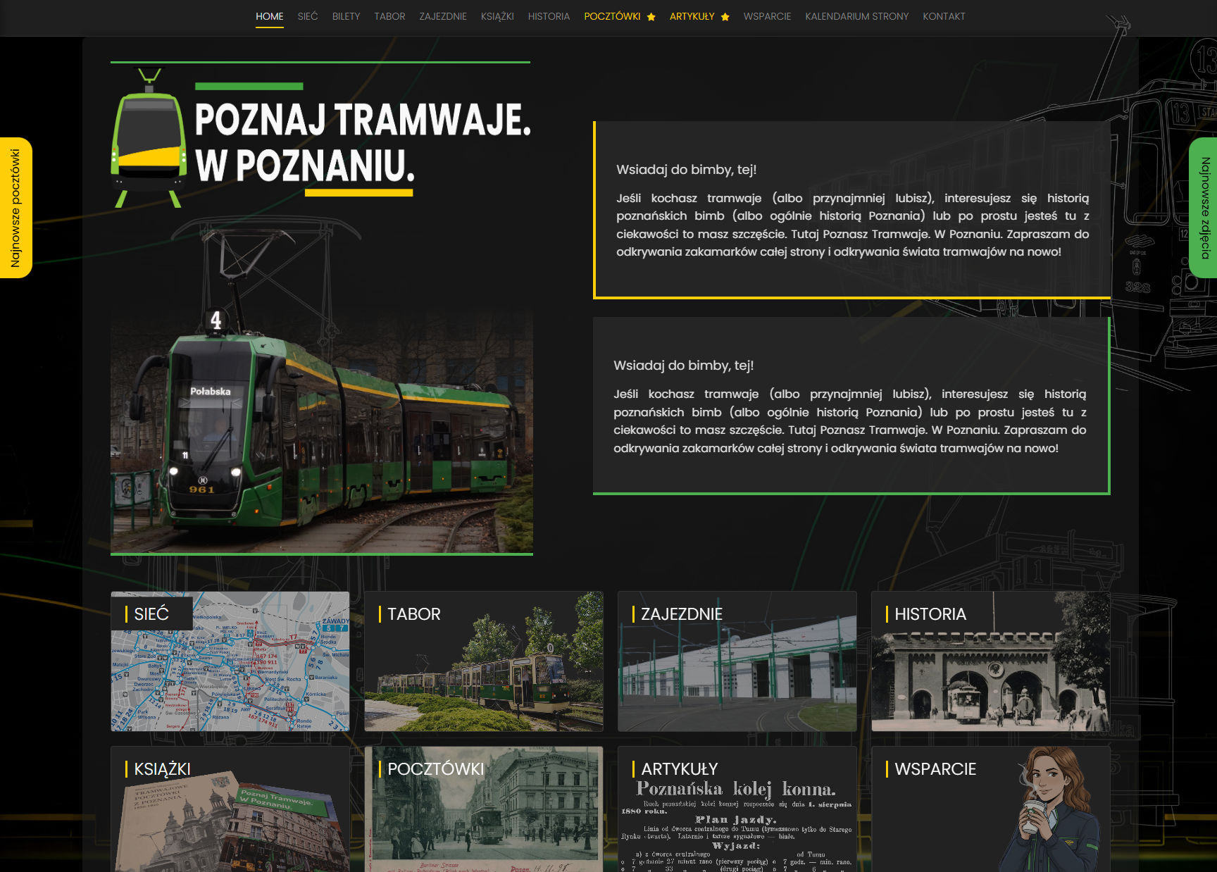 POZNAJ-TRAMWAJE.PL - REAKTYWACJA