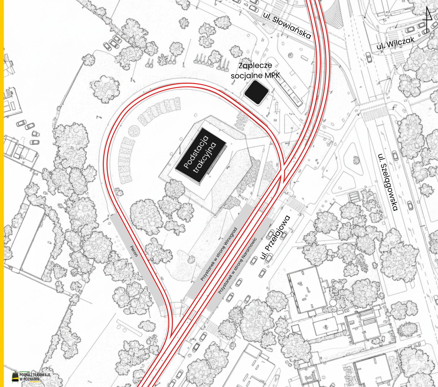 Schemat torowy pętli Pętla Wilczak