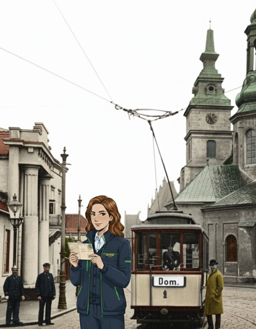 Zdjęcie archiwalne przedstawiające prastare gazety