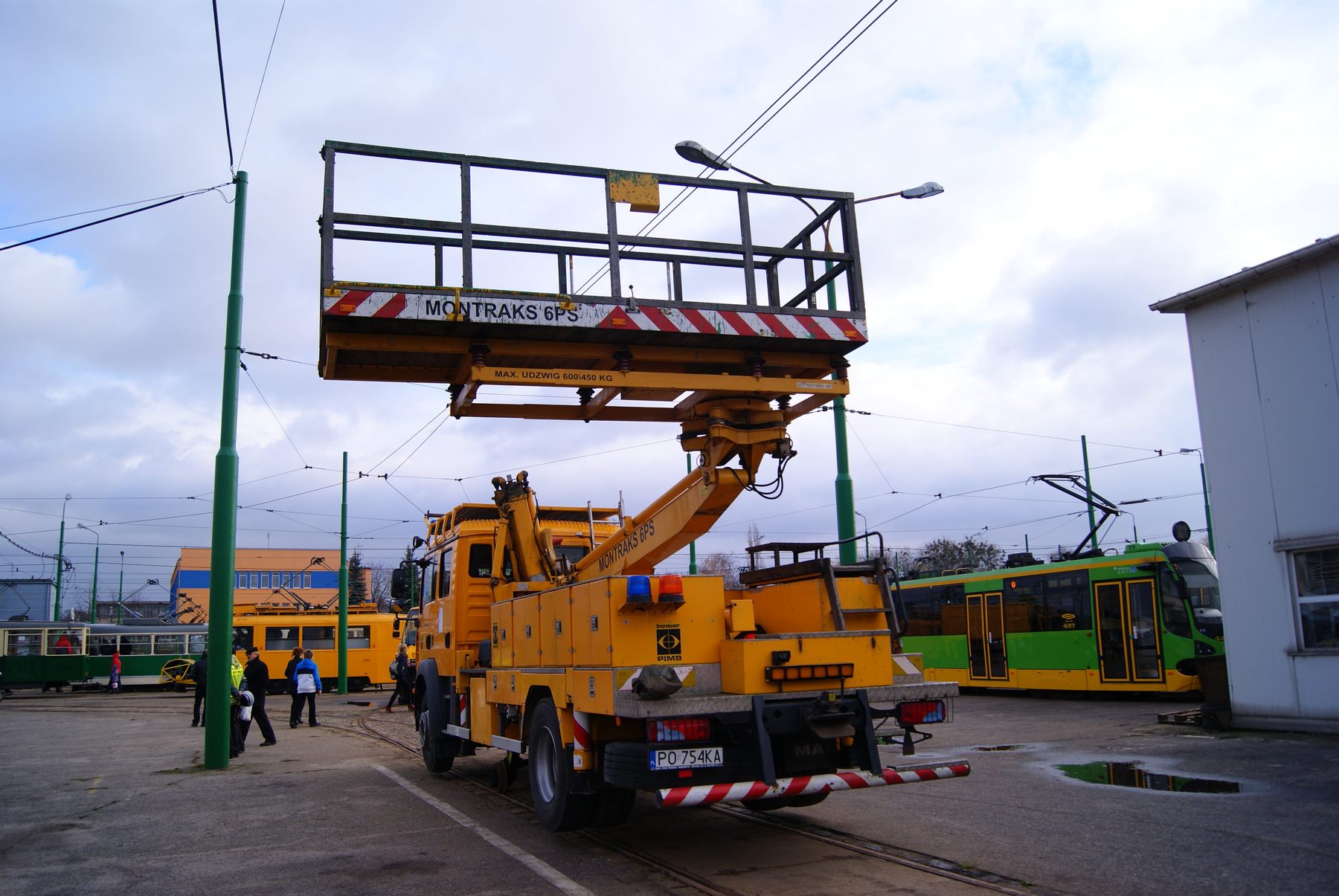 Zdjęcie z zajezdni forteczna