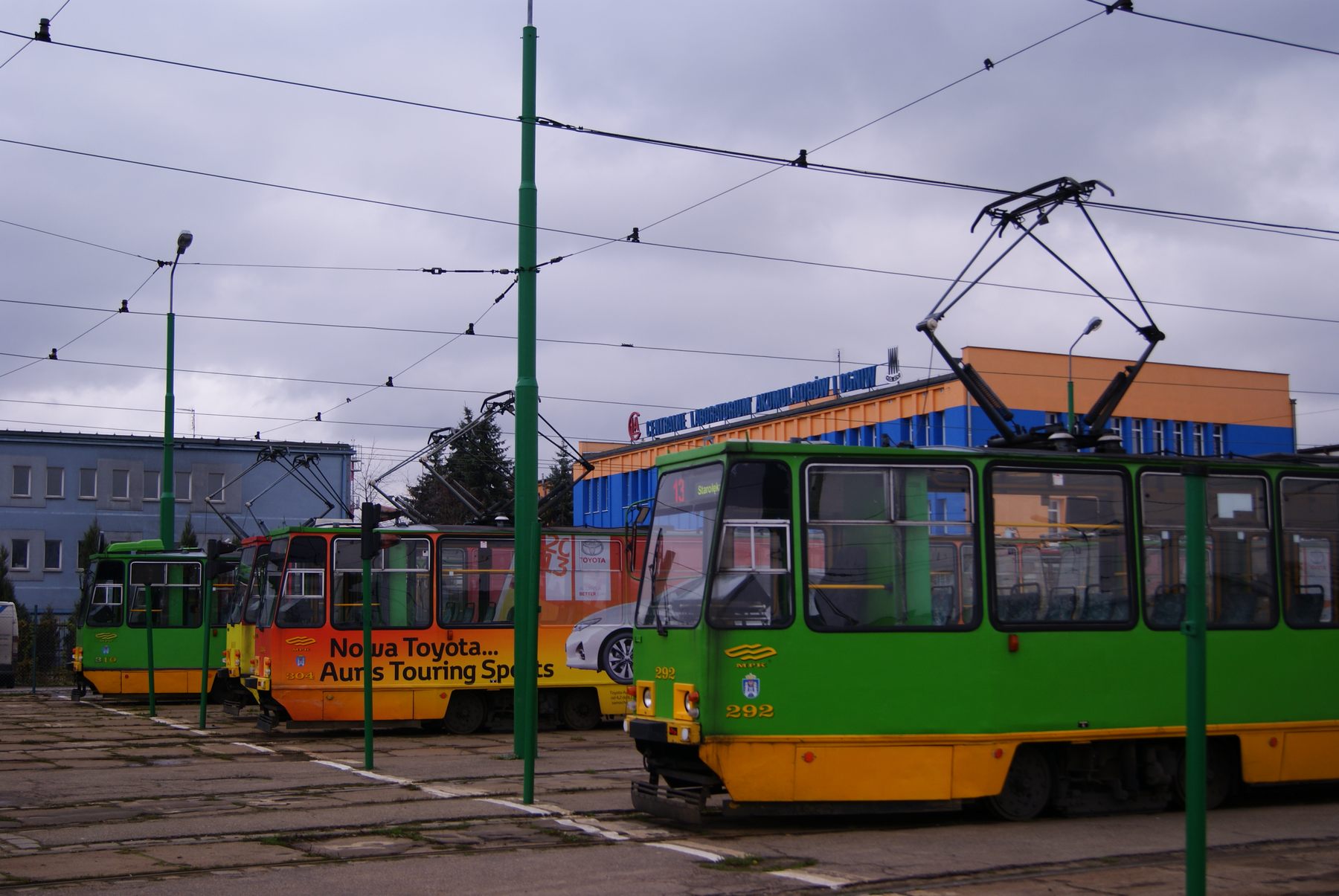 Zdjęcie z zajezdni forteczna