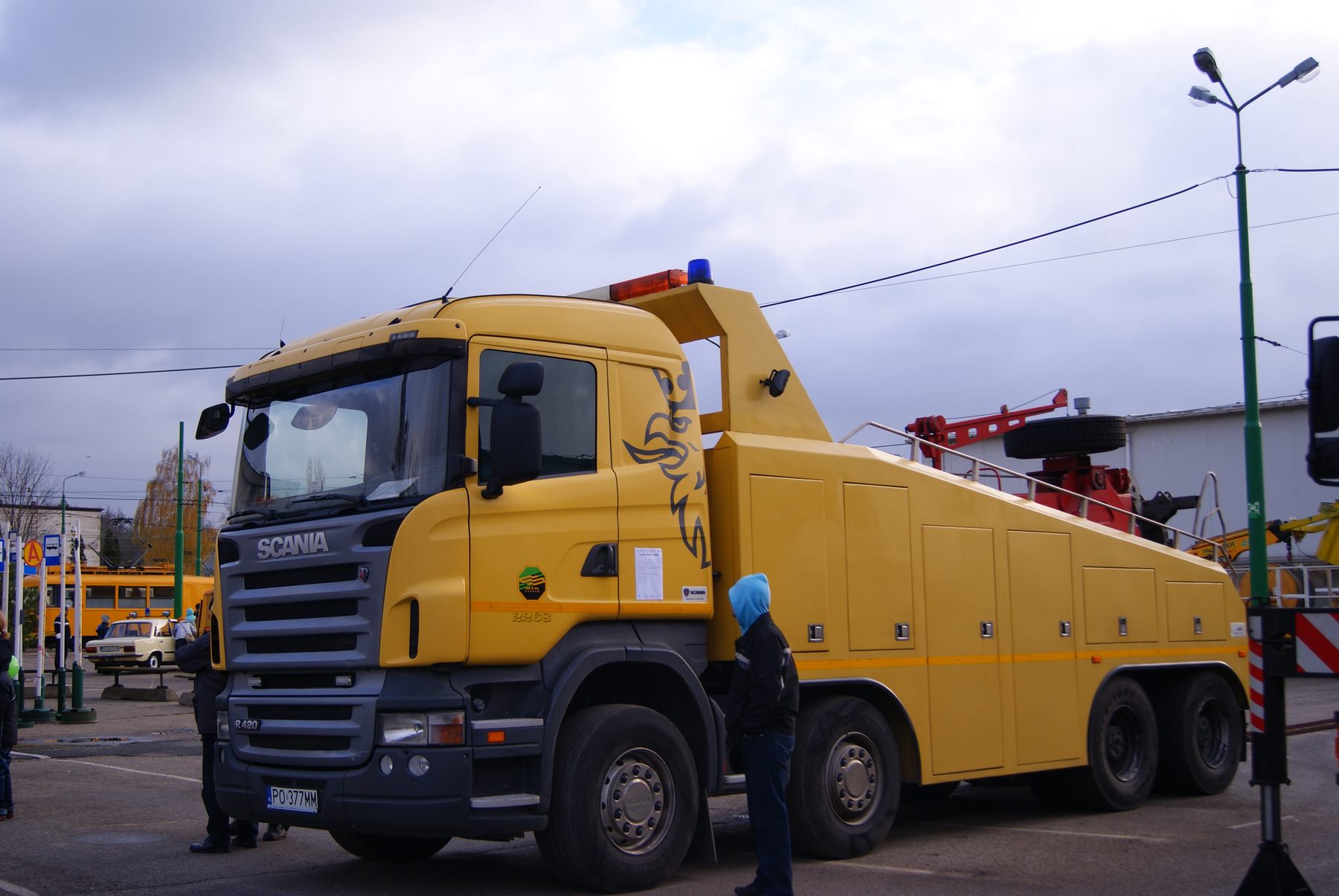 Zdjęcie z zajezdni forteczna