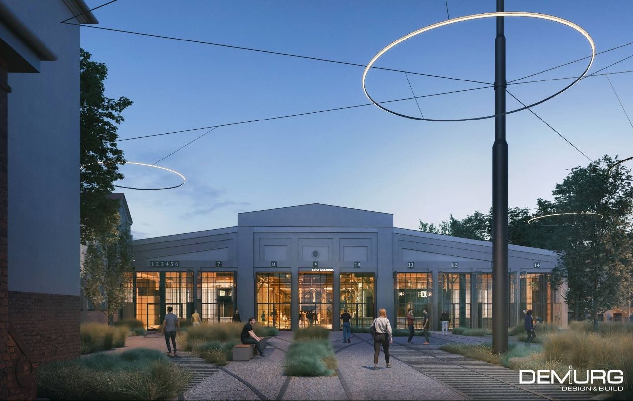 Zdjęcie z zajezdni gajowa