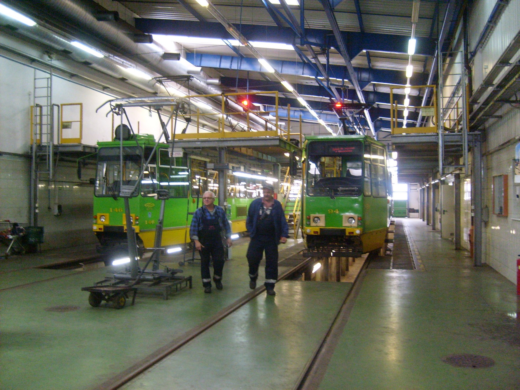 Zdjęcie z zajezdni glogowska