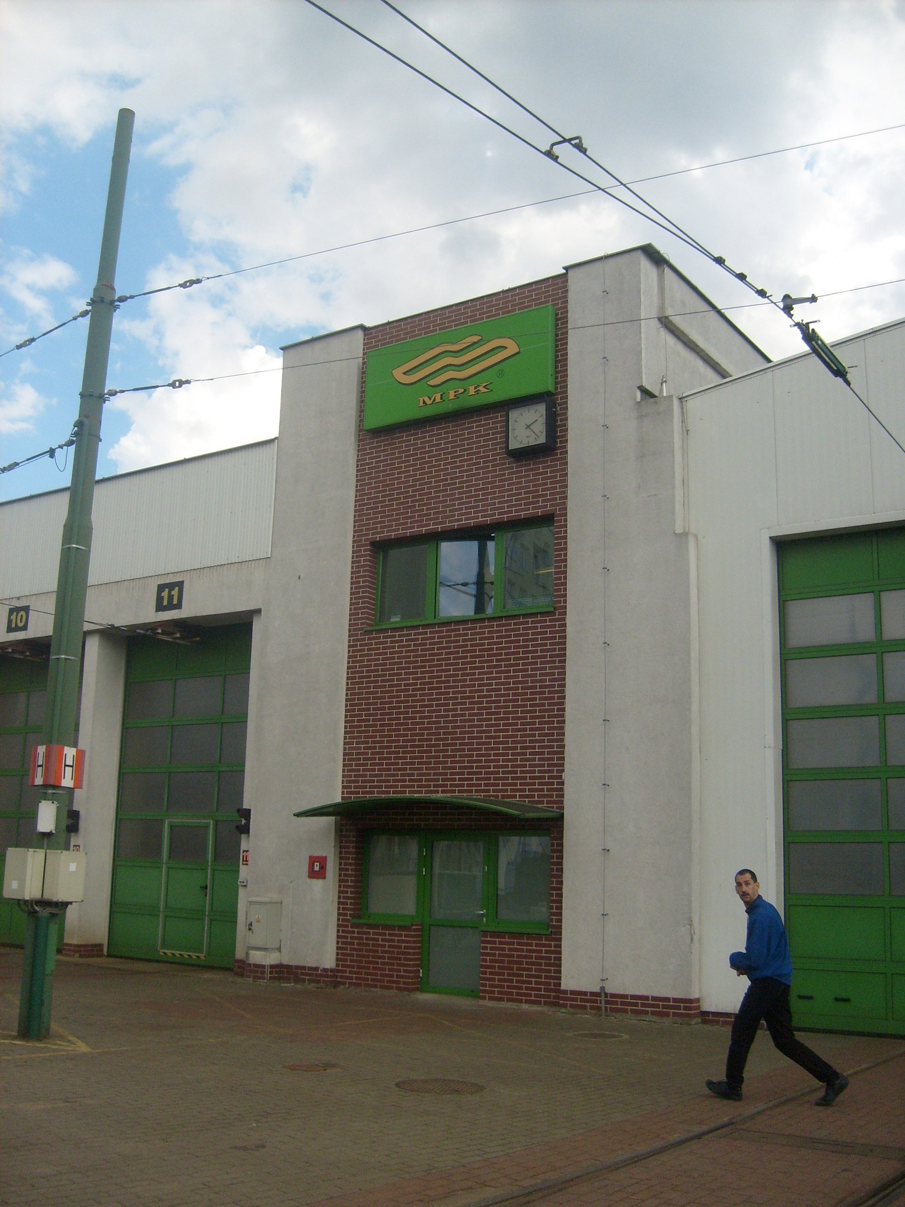 Zdjęcie z zajezdni glogowska