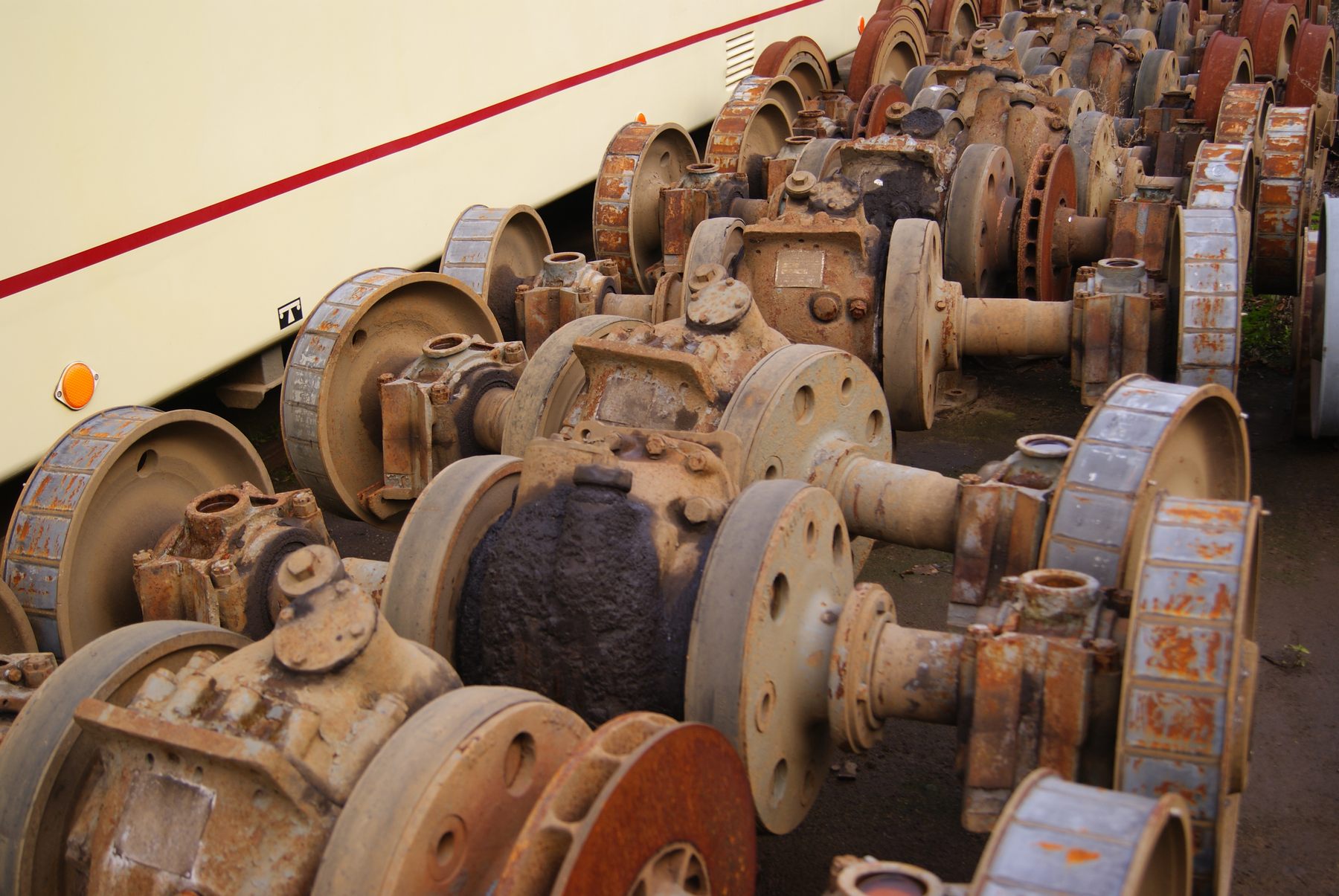 Zdjęcie z zajezdni madalinskiego