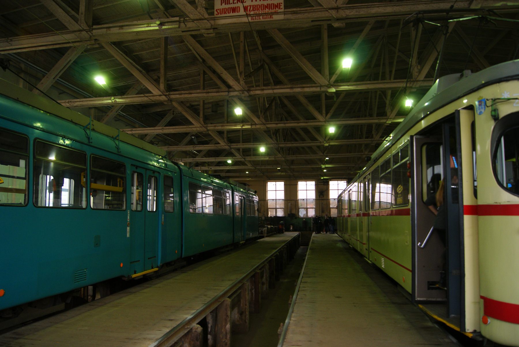 Zdjęcie z zajezdni madalinskiego