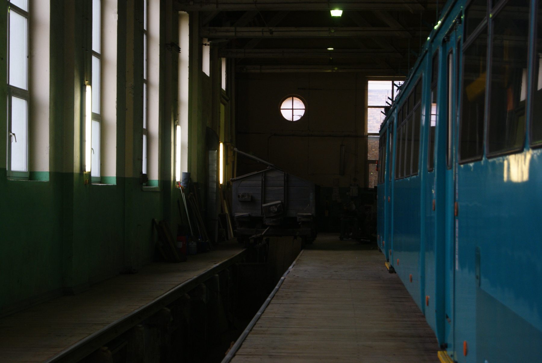 Zdjęcie z zajezdni madalinskiego