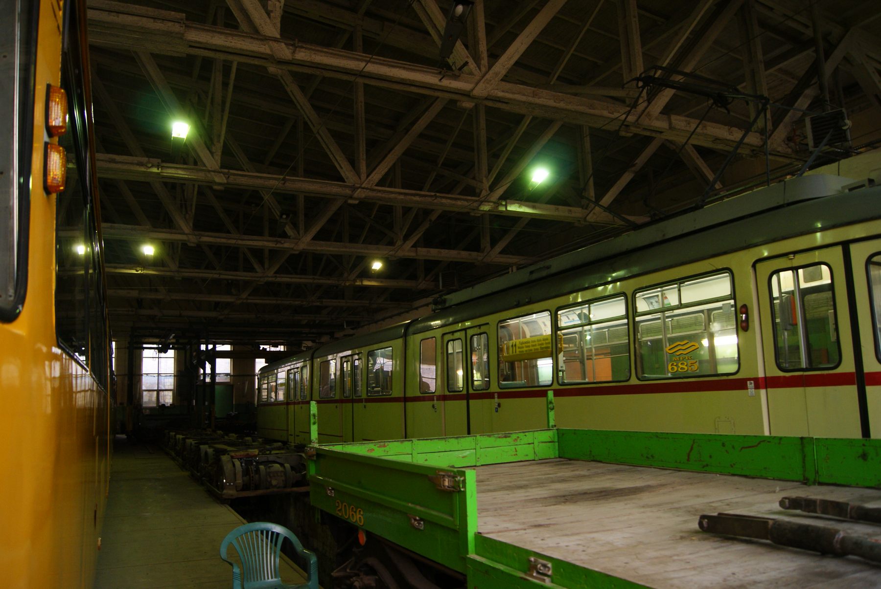 Zdjęcie z zajezdni madalinskiego