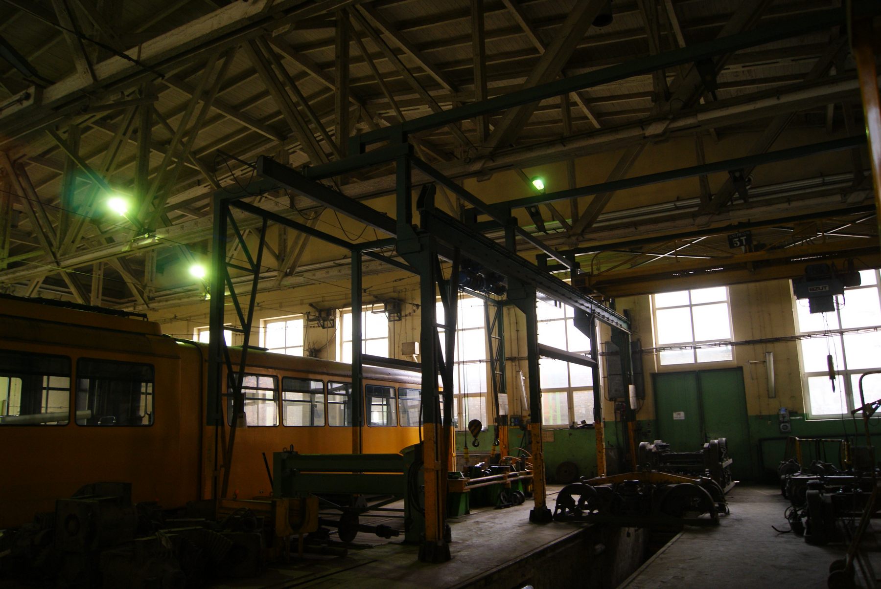 Zdjęcie z zajezdni madalinskiego