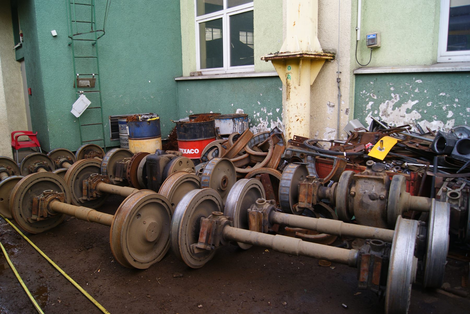 Zdjęcie z zajezdni madalinskiego