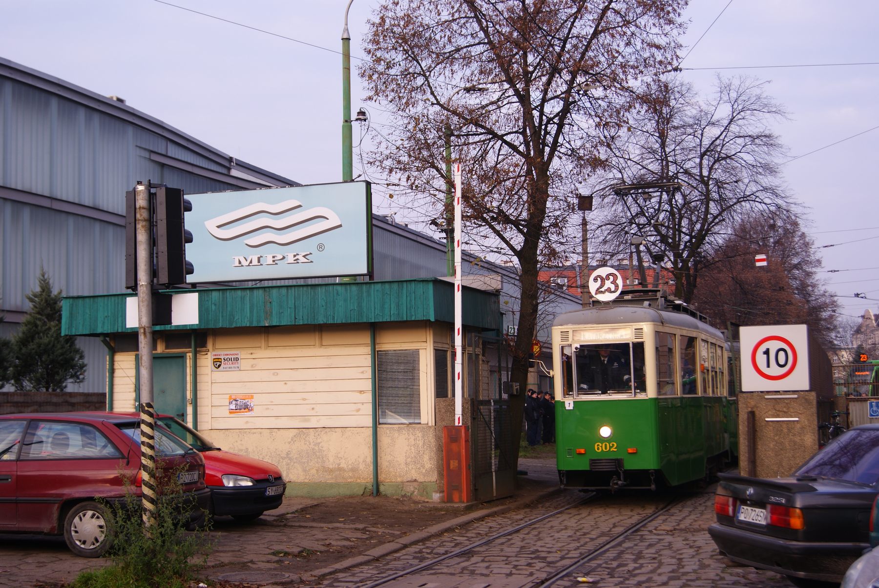 Zdjęcie z zajezdni madalinskiego