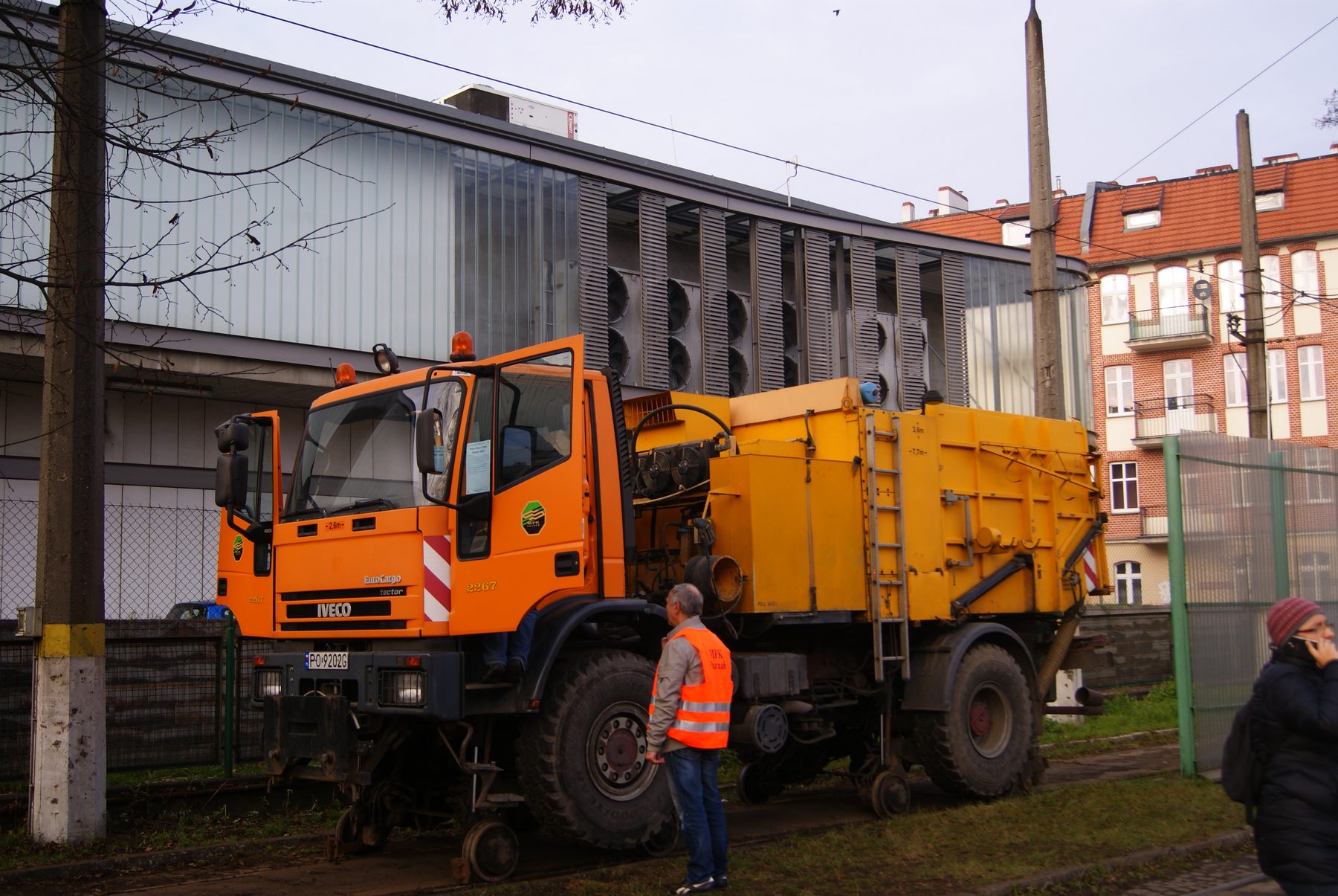 Zdjęcie z zajezdni madalinskiego